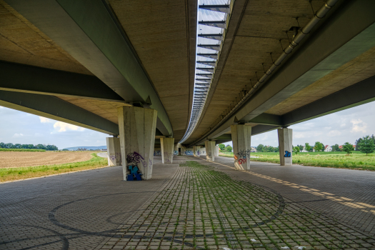 Autobahnbrücke über die Werre West (A 30)