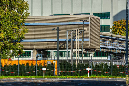 Passerelle de l'usine Bayer sur la Fennstrasse 