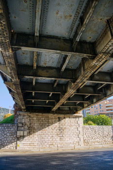 Pont ferroviaire sur le Paillon