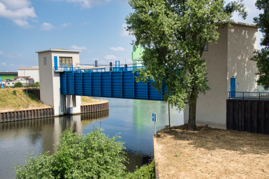 Hochwassersperrtor Duisburg