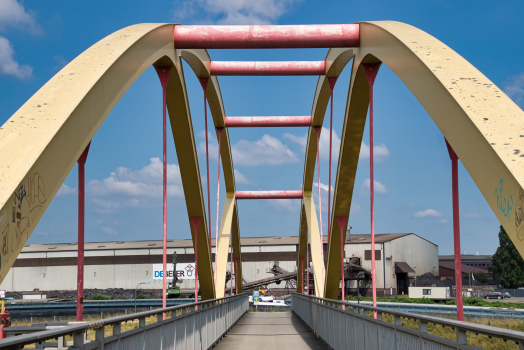 Bridge across the Connecting Canal at Duisburg-Meiderich