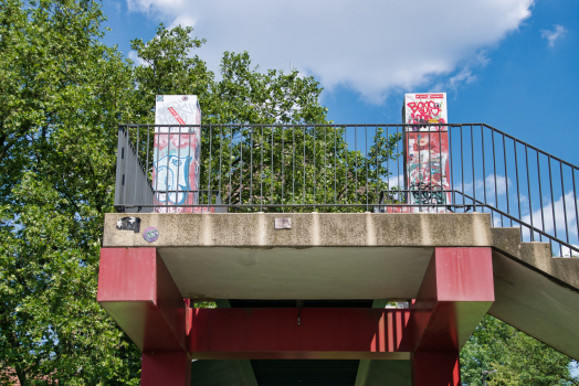 Rittershausstrasse Footbridge 