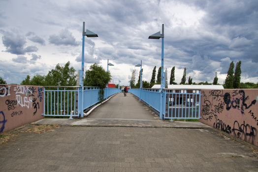 Geh- und Radwegbrücke Rheinblick