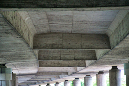 Pont-autoroute de Leverkusen 