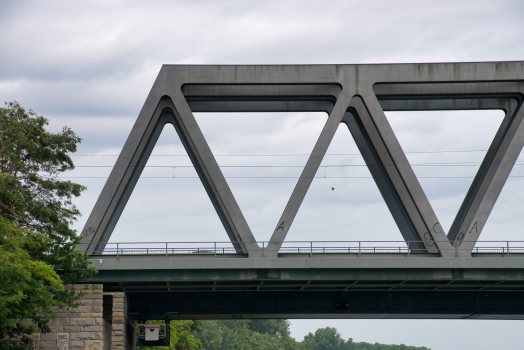 Eisenbahnbrücke Maxau