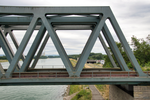 Eisenbahnbrücke Maxau 