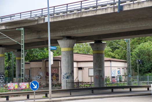 Hochstraßenbrücke Rheinhafenstraße