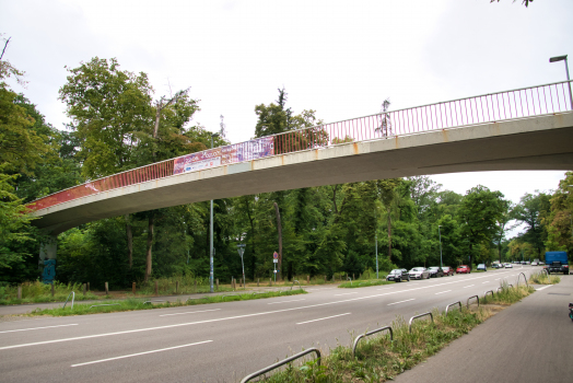 Pedestrian Bridge over the Adenauerring