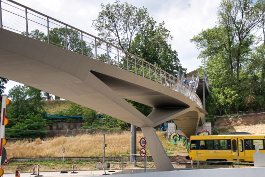 Neckartalstrasse Footbridge