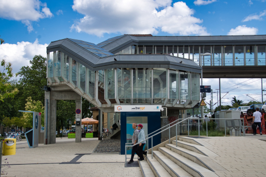 Fußgängebrücke Bahnhof Sindelfingen