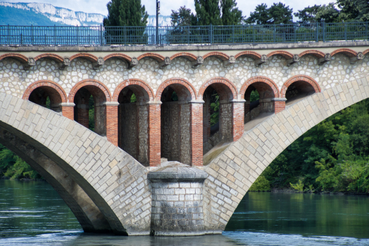 Neue Isèrebrücke Romans-sur-Isère