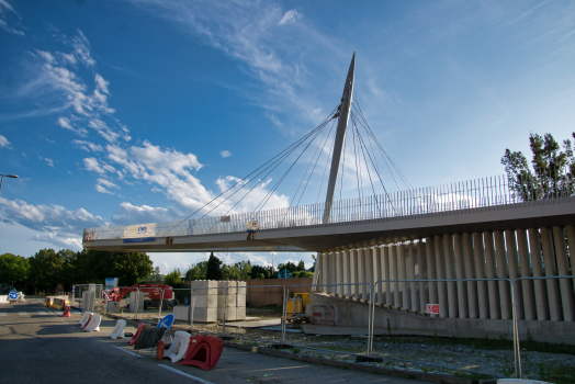 Geh- und Radwegbrücke Bourg-lès-Valence