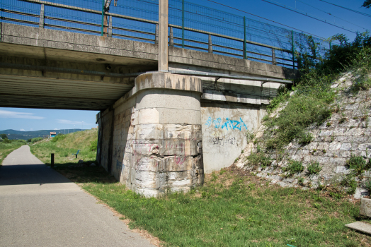 Eisenbahnbrücke Montélimar 