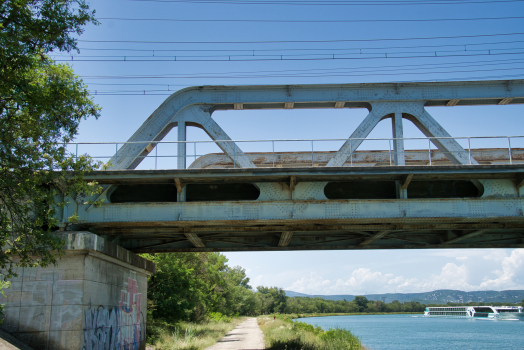 Eisenbahnbrücke Donzère