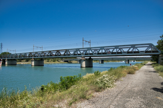 Eisenbahnbrücke Donzère