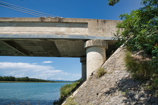 Donzère-Mondragon-Kanal-Brücke Pierrelatte