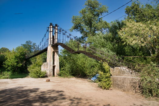 Hängebrücke Saint-Thibéry