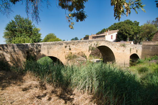 Mittelalterliche Brücke von Saint-Thibéry