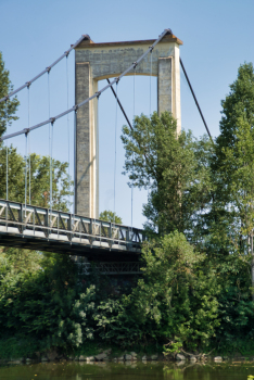 Hängebrücke Belleperche