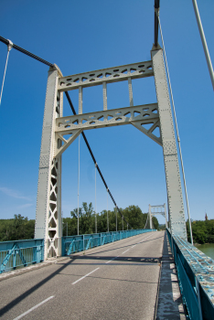 Hängebrücke Auvillar