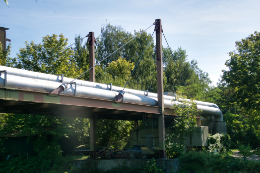 Pont-pipeline de la centrale thermique de Steglitz