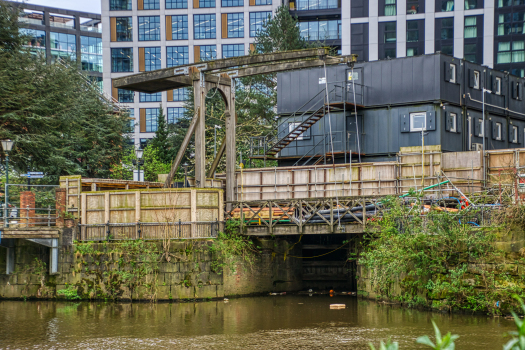Manchester and Salford Canal Junction Lock Footbridge