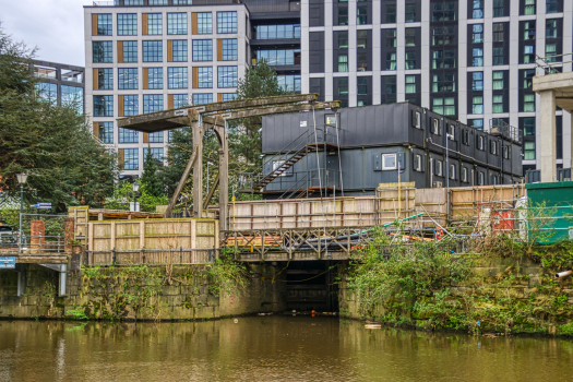 Manchester and Salford Canal Junction Lock Footbridge