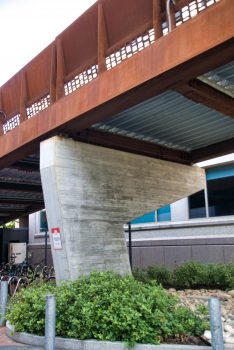 Interdisciplinary Science and Engineering Complex (ISEC) Pedestrian Bridge 