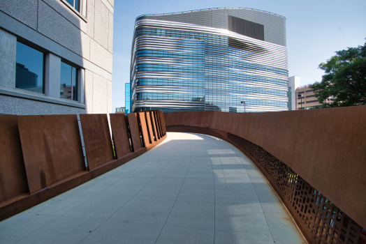 Interdisciplinary Science and Engineering Complex (ISEC) Pedestrian Bridge