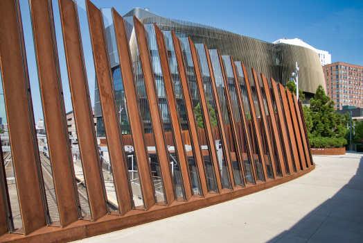 Interdisciplinary Science and Engineering Complex (ISEC) Pedestrian Bridge