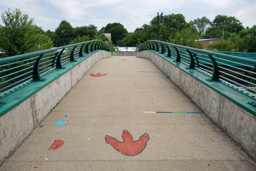 Memorial Drive Footbridge 