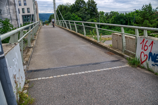 Passerelle sur la Speyerer Strasse