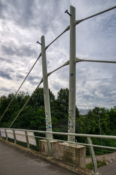 Passerelle sur la Speyerer Strasse