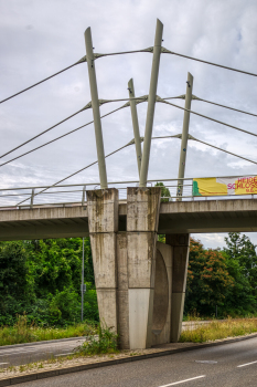 Passerelle sur la Speyerer Strasse