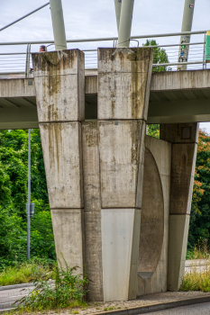 Passerelle sur la Speyerer Strasse