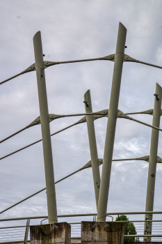 Passerelle sur la Speyerer Strasse