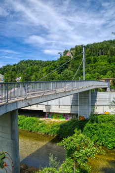 Geh- und Radwegbrücke Mühlematt