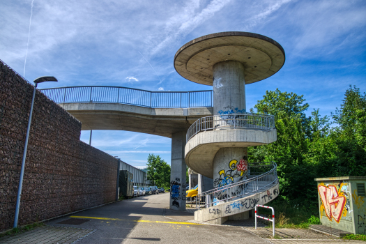 Geh- und Radwegbrücke Mühlematt