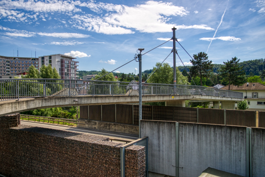 Geh- und Radwegbrücke Mühlematt