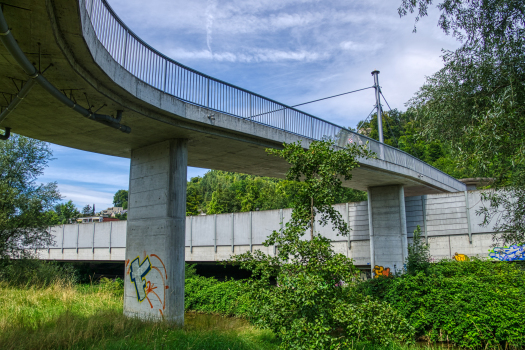 Geh- und Radwegbrücke Mühlematt