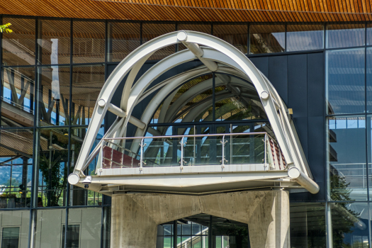 Passerelle de la gare de Chambéry