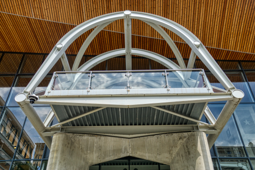 Passerelle de la gare de Chambéry