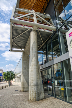 Bahnhofssteg Chambéry 