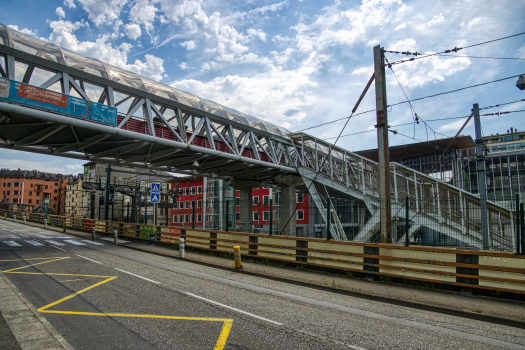 Passerelle de la gare de Chambéry