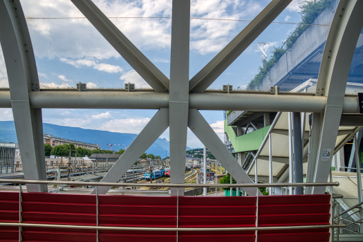 Passerelle de la gare de Chambéry