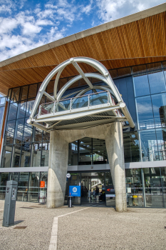 Passerelle de la gare de Chambéry