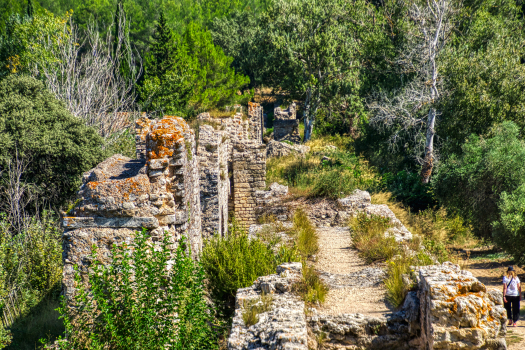 Aqueduc et meunerie de Barbegal 