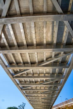 Geh- und Radwegbrücke Carnon