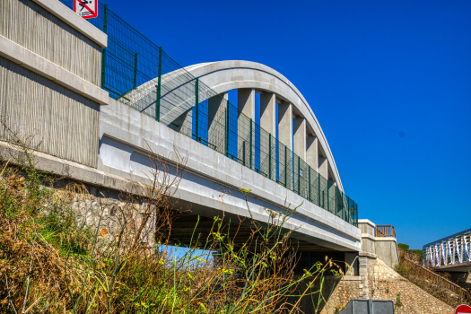 Straßenbrücke Carnon 