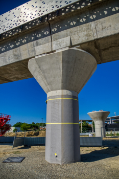 Rennes Metro Line B Viaduct 